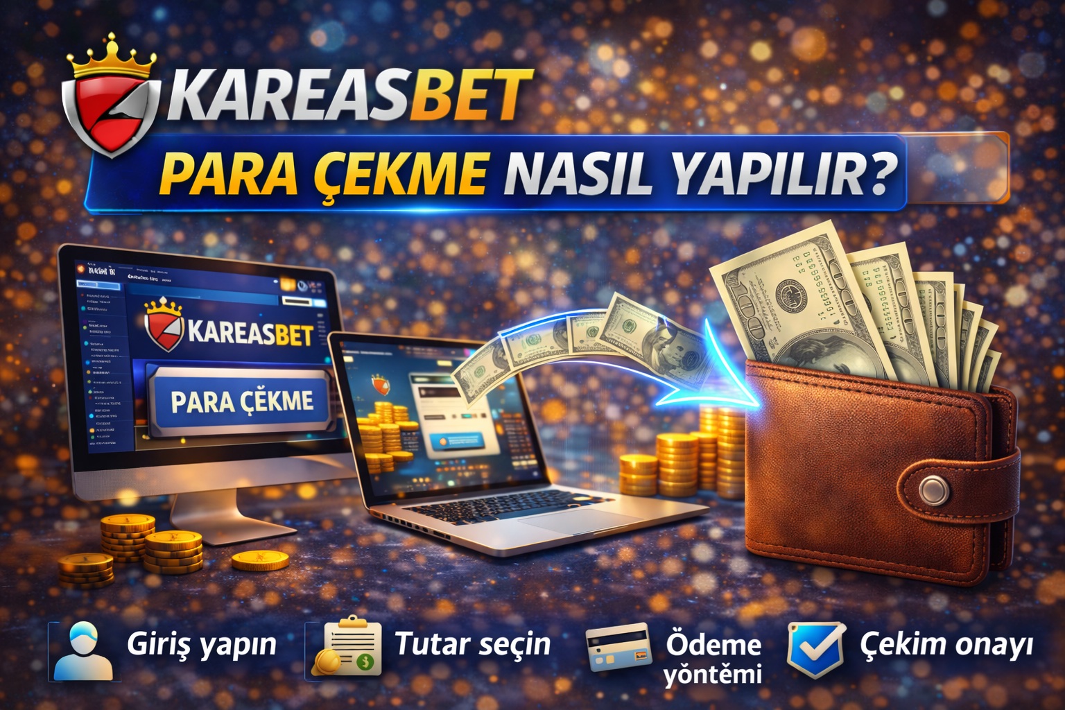 kareasbet para çekme